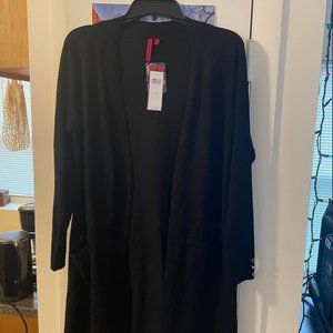 Long Black Cardigan